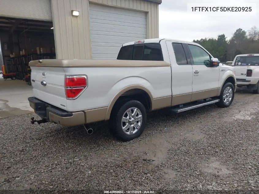 1FTFX1CF5DKE20925 2013 Ford F-150 Lariat