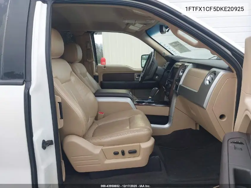 1FTFX1CF5DKE20925 2013 Ford F-150 Lariat