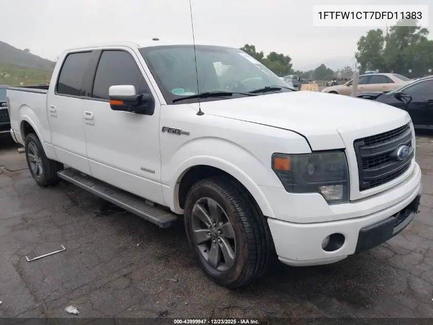 1FTFW1CT7DFD11383 2013 Ford F-150 Fx2