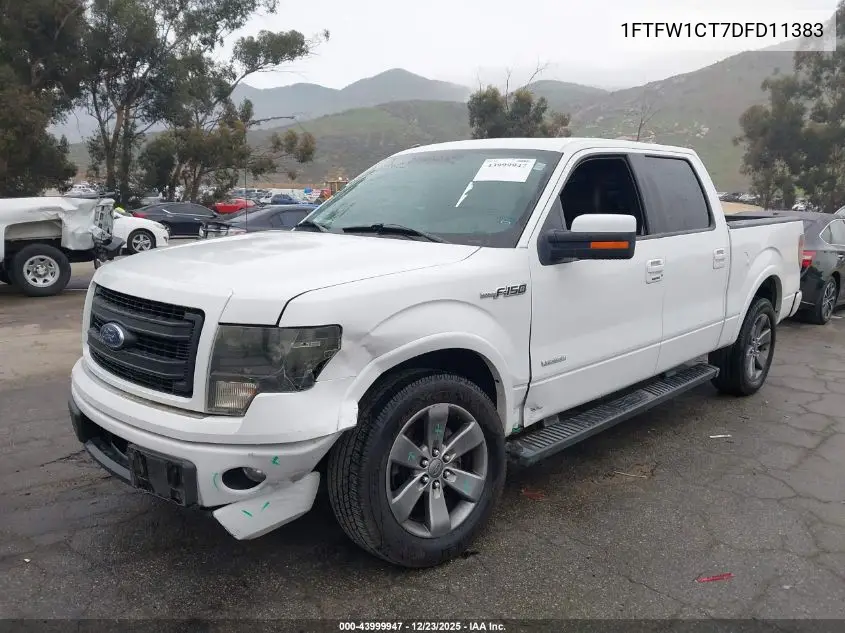 1FTFW1CT7DFD11383 2013 Ford F-150 Fx2