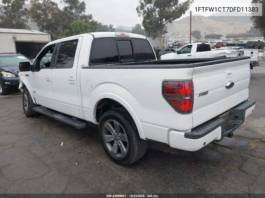 1FTFW1CT7DFD11383 2013 Ford F-150 Fx2
