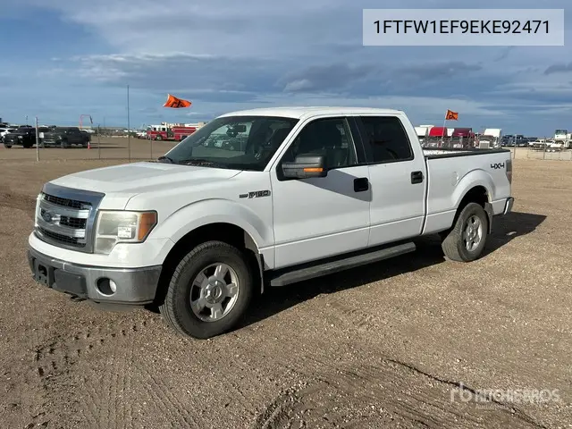 1FTFW1EF9EKE92471 2014 Ford F-150 2014 Ford F-150 Xlt 4X4 Crew Cab Pickup