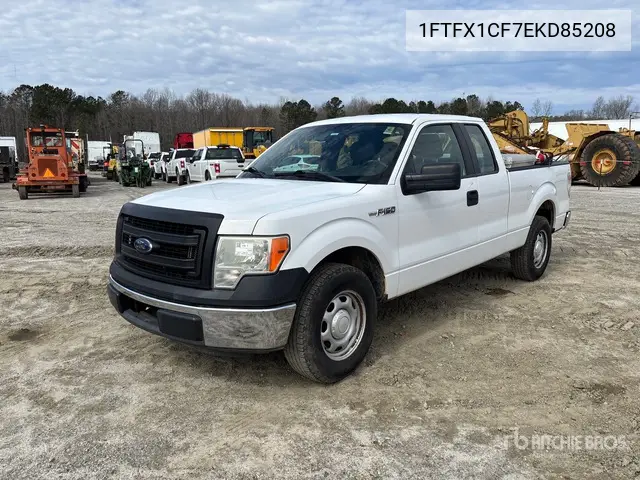 1FTFX1CF7EKD85208 2014 Ford F-150 2014 Ford F-150 Xl 4X2 Extended Cab Pickup