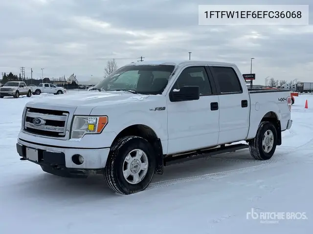 1FTFW1EF6EFC36068 2014 Ford F-150 2014 Ford F-150 Xlt 4X4 Crew Cab Pickup
