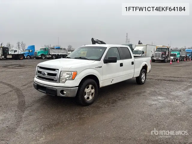 1FTFW1CT4EKF64184 2014 Ford F-150 2014 Ford F-150 4X2 Crew Cab Pickup
