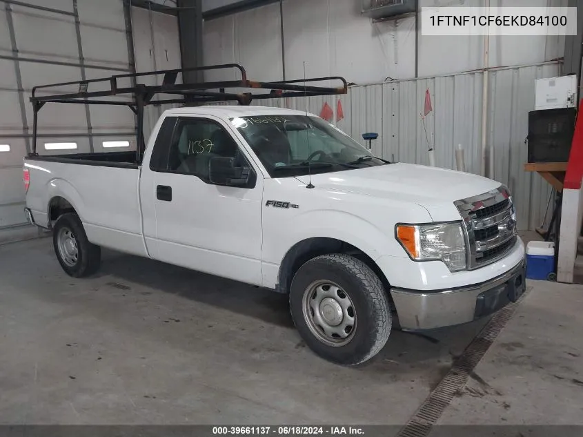 1FTNF1CF6EKD84100 2014 Ford F-150 Xl