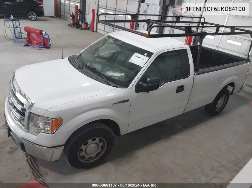 1FTNF1CF6EKD84100 2014 Ford F-150 Xl