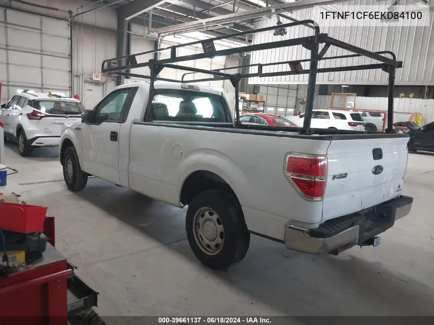 1FTNF1CF6EKD84100 2014 Ford F-150 Xl