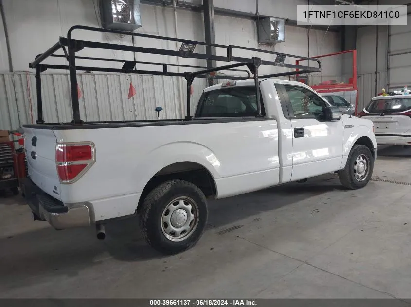 1FTNF1CF6EKD84100 2014 Ford F-150 Xl