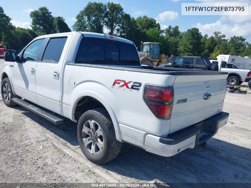 2014 Ford F-150 Fx2 VIN: 1FTFW1CF2EFB73795 Lot: 40174865