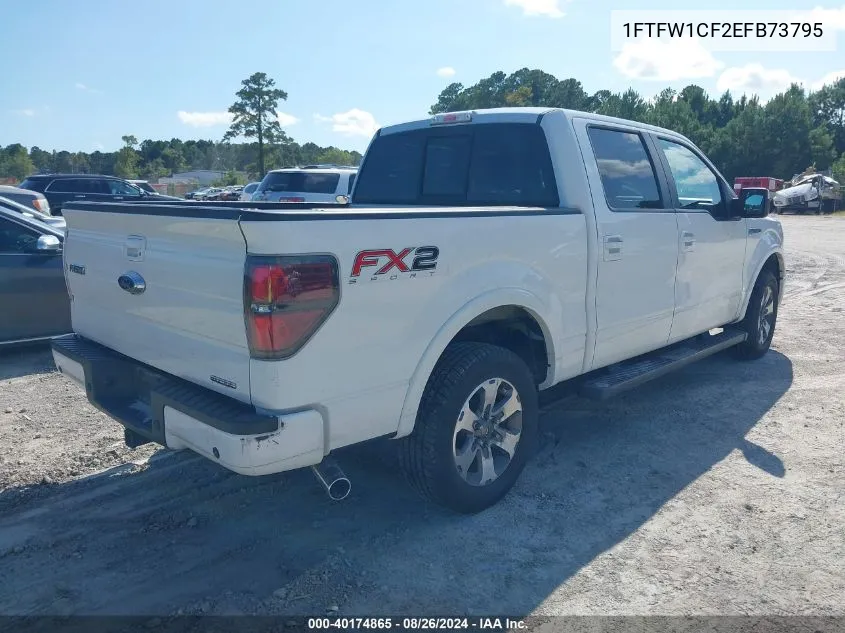 1FTFW1CF2EFB73795 2014 Ford F-150 Fx2