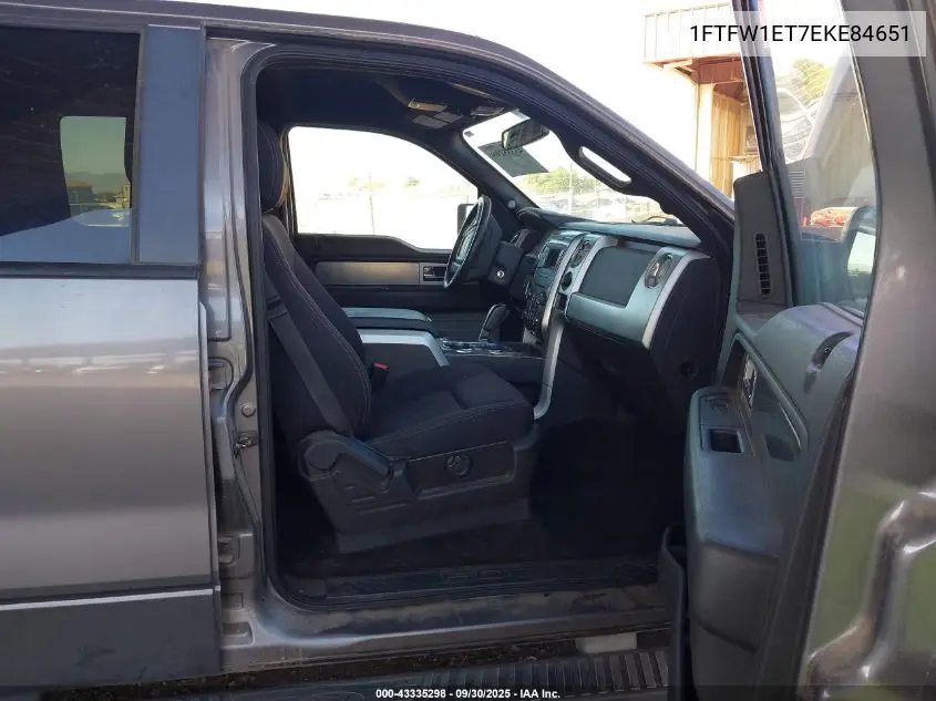 1FTFW1ET7EKE84651 2014 Ford F-150 Fx4
