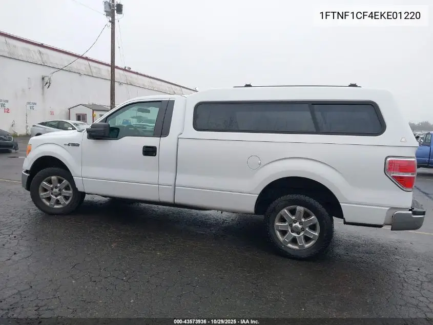 1FTNF1CF4EKE01220 2014 Ford F-150 Xl
