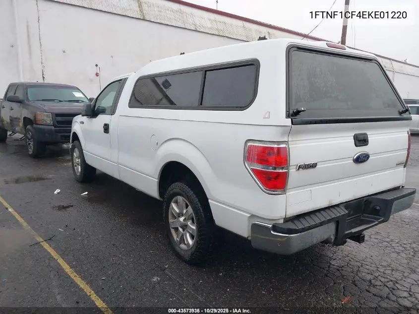1FTNF1CF4EKE01220 2014 Ford F-150 Xl