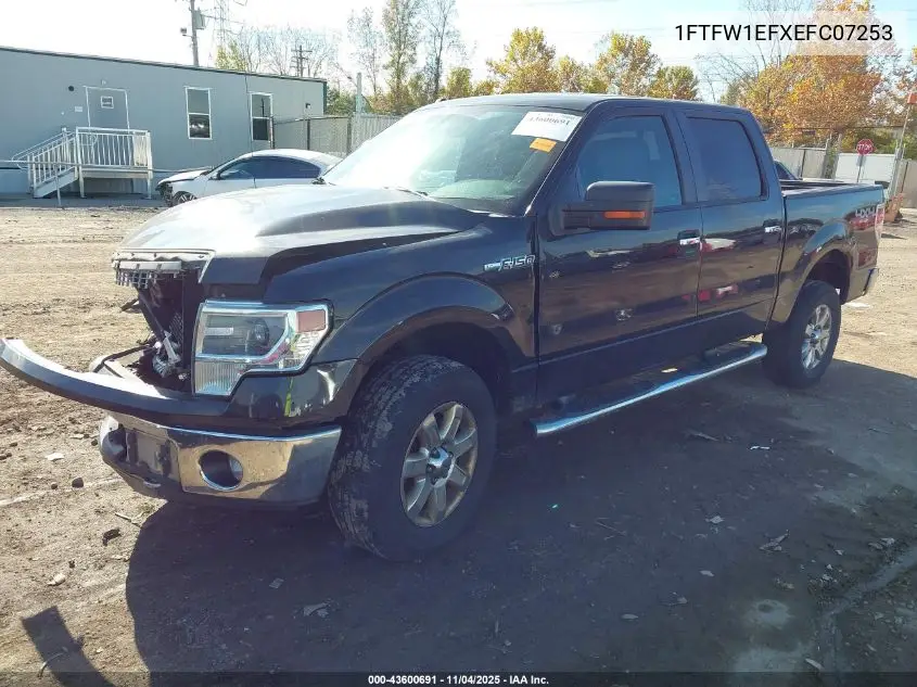 1FTFW1EFXEFC07253 2014 Ford F-150 Xlt