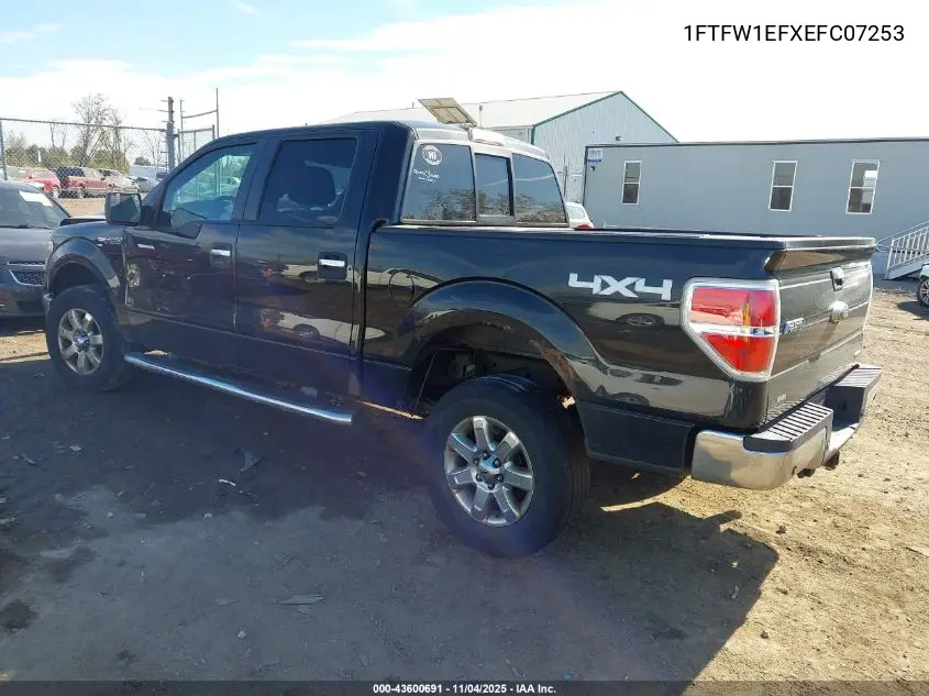 1FTFW1EFXEFC07253 2014 Ford F-150 Xlt