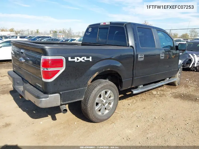 1FTFW1EFXEFC07253 2014 Ford F-150 Xlt