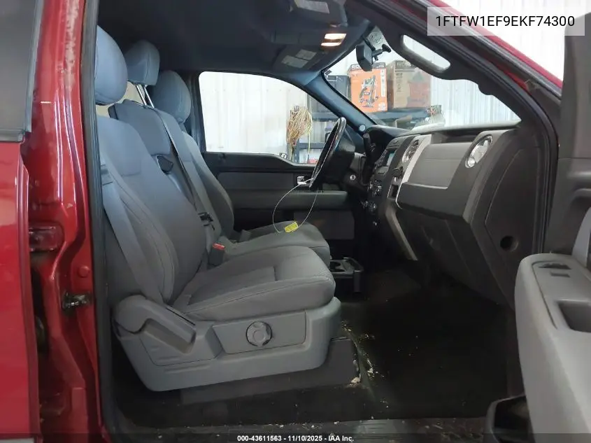 1FTFW1EF9EKF74300 2014 Ford F-150 Xlt