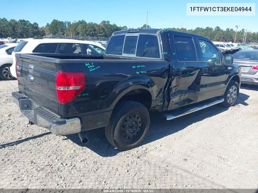 1FTFW1CT3EKE04944 2014 Ford F-150 Xlt