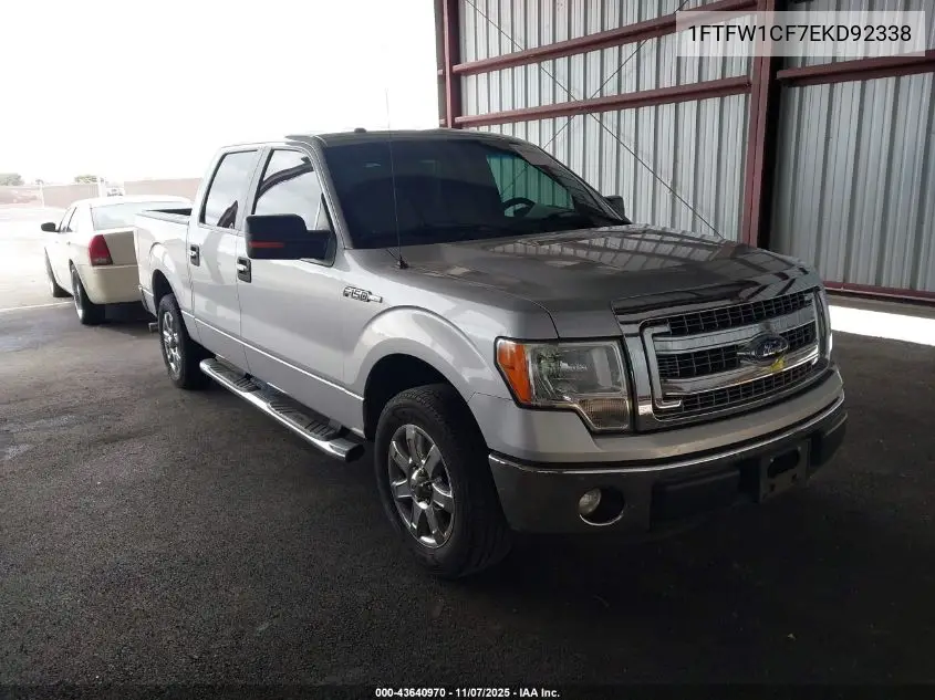 1FTFW1CF7EKD92338 2014 Ford F-150 Xlt
