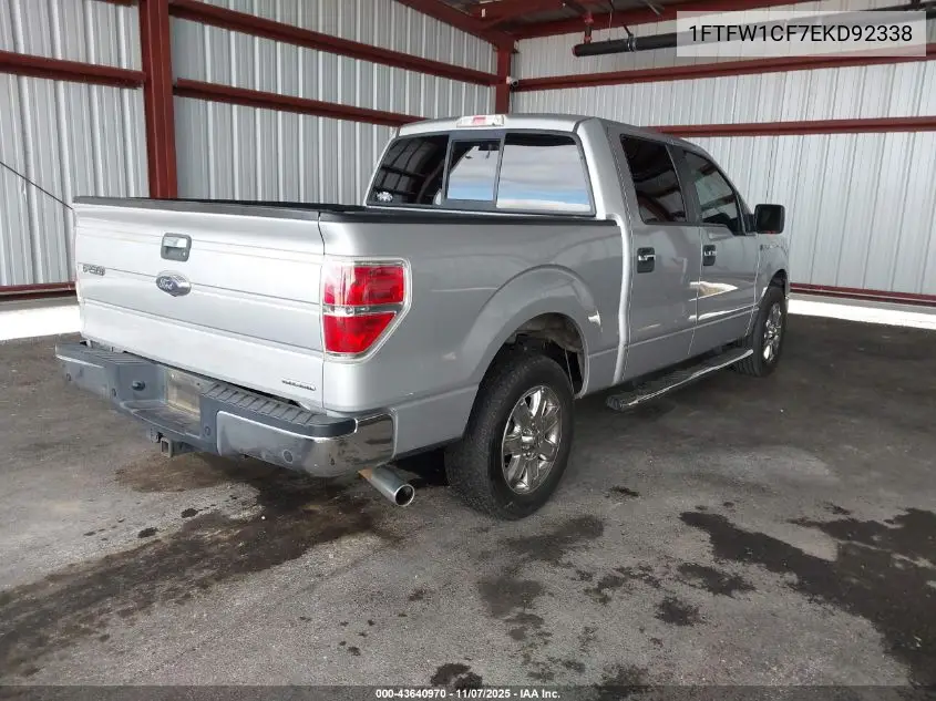 1FTFW1CF7EKD92338 2014 Ford F-150 Xlt