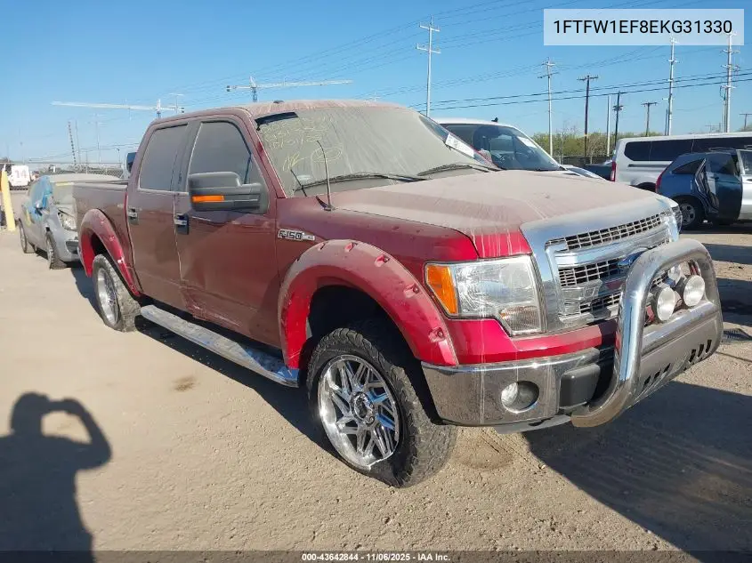 1FTFW1EF8EKG31330 2014 Ford F-150 Xlt