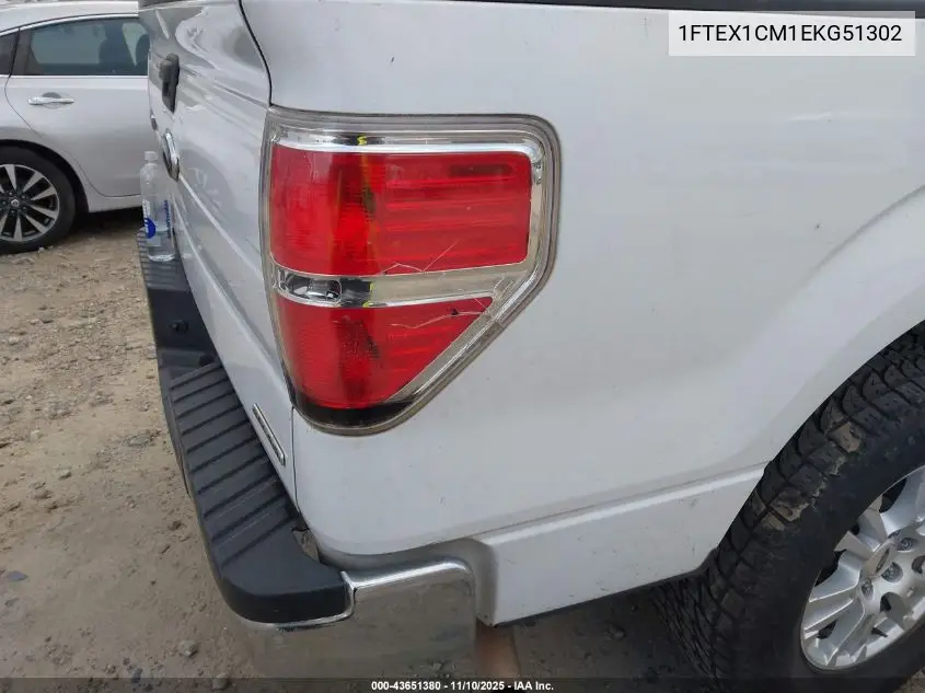1FTEX1CM1EKG51302 2014 Ford F-150 Xl