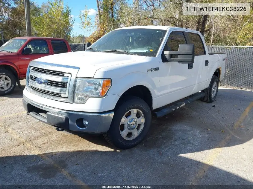 1FTFW1EF4EKG38226 2014 Ford F-150 Xlt