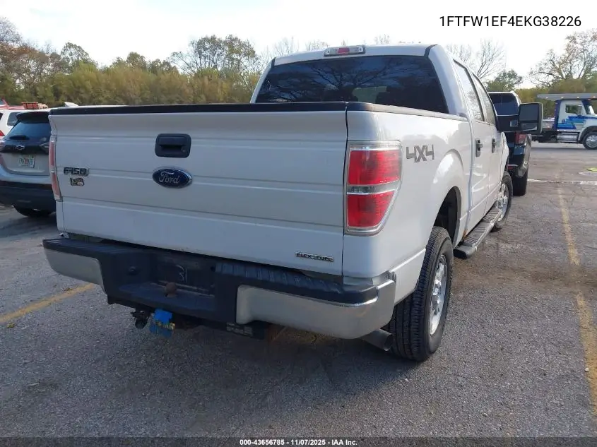 1FTFW1EF4EKG38226 2014 Ford F-150 Xlt