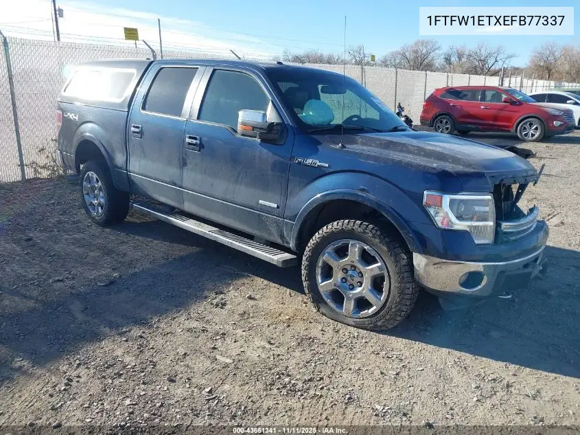 1FTFW1ETXEFB77337 2014 Ford F-150 Lariat