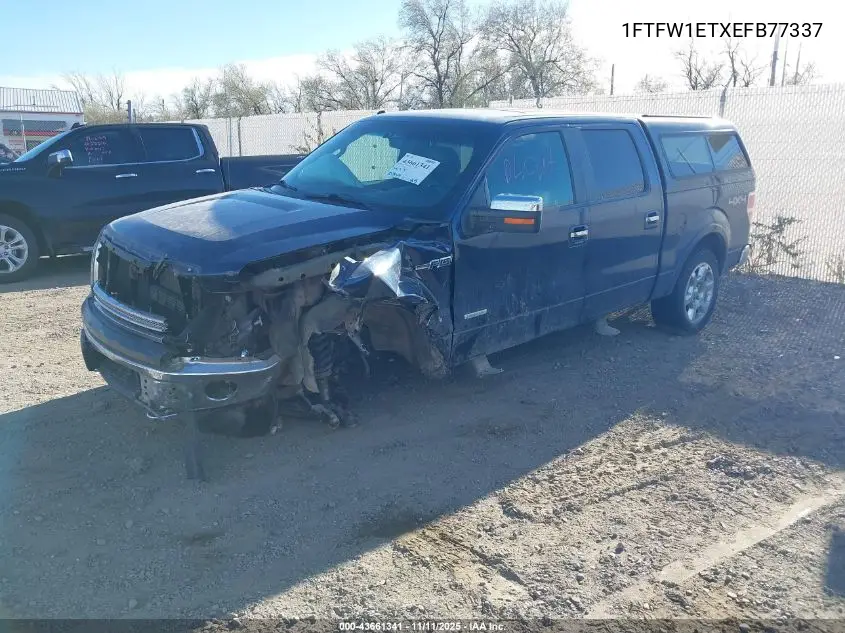 1FTFW1ETXEFB77337 2014 Ford F-150 Lariat