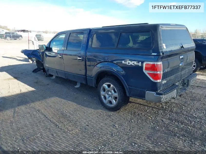 1FTFW1ETXEFB77337 2014 Ford F-150 Lariat