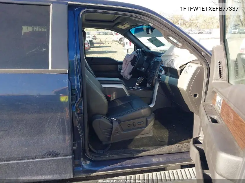 1FTFW1ETXEFB77337 2014 Ford F-150 Lariat