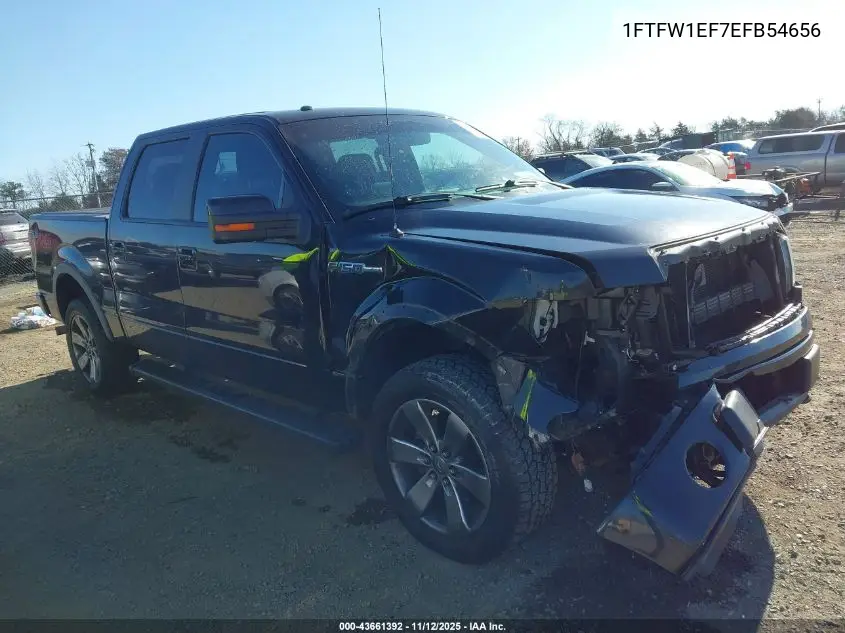 1FTFW1EF7EFB54656 2014 Ford F-150 Fx4
