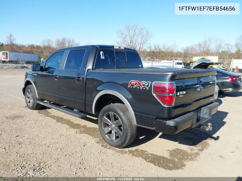 1FTFW1EF7EFB54656 2014 Ford F-150 Fx4
