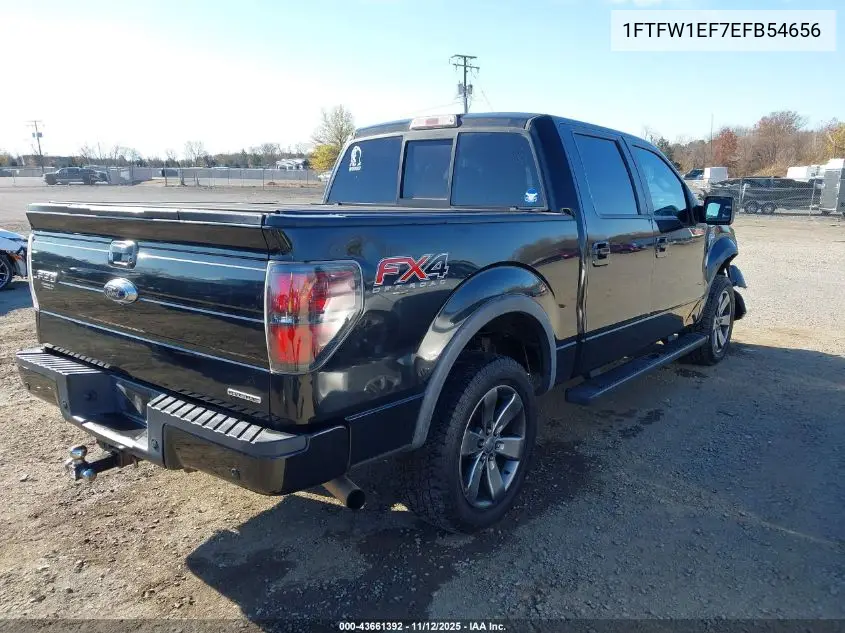 1FTFW1EF7EFB54656 2014 Ford F-150 Fx4