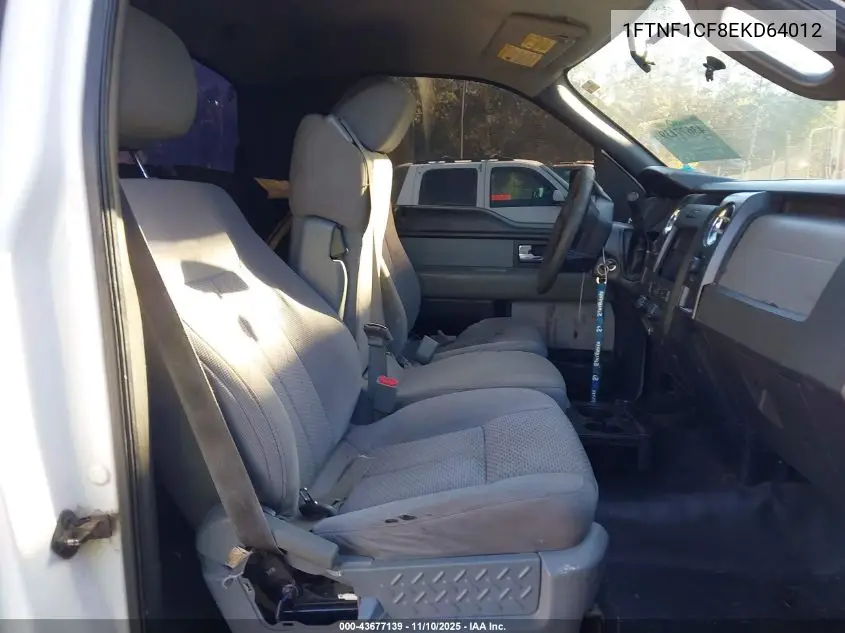1FTNF1CF8EKD64012 2014 Ford F-150 Xl