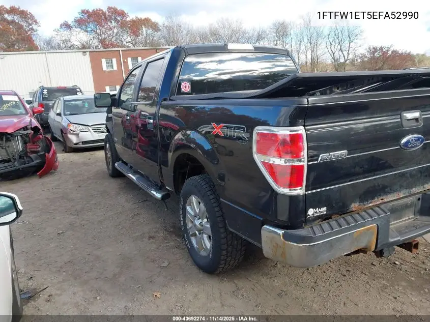 1FTFW1ET5EFA52990 2014 Ford F-150 Xlt