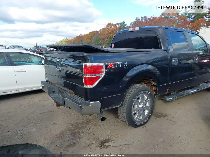 1FTFW1ET5EFA52990 2014 Ford F-150 Xlt