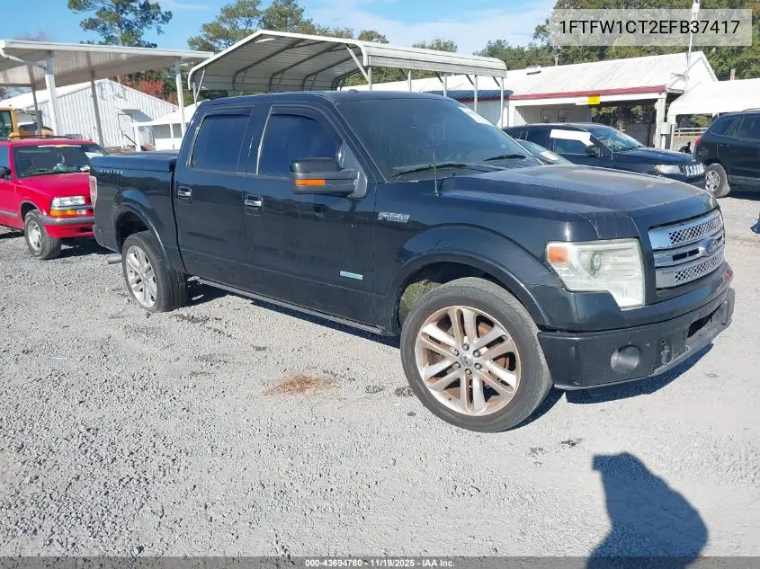 1FTFW1CT2EFB37417 2014 Ford F-150 Limited