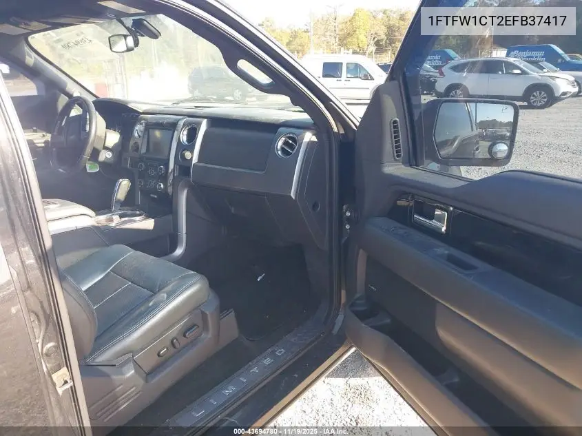 1FTFW1CT2EFB37417 2014 Ford F-150 Limited