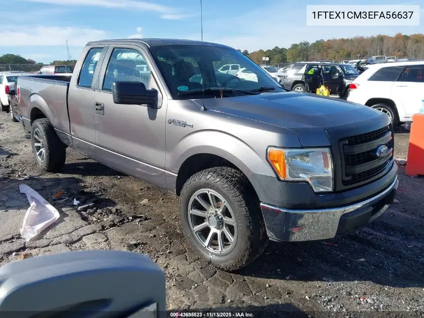 1FTEX1CM3EFA56637 2014 Ford F-150 Xl