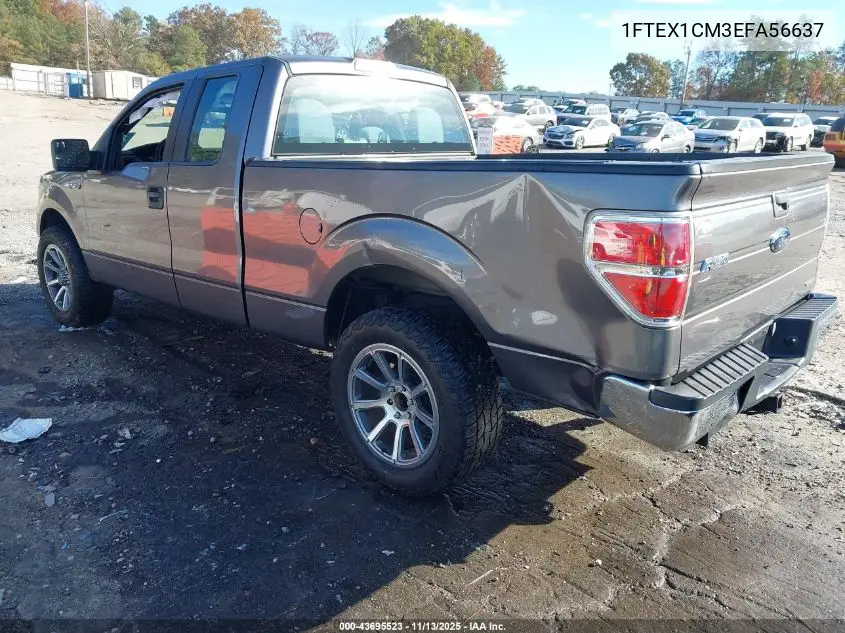 1FTEX1CM3EFA56637 2014 Ford F-150 Xl