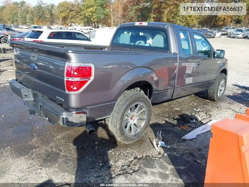 1FTEX1CM3EFA56637 2014 Ford F-150 Xl