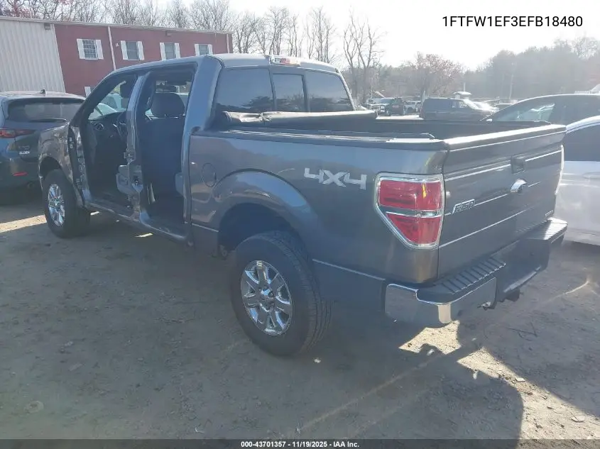 1FTFW1EF3EFB18480 2014 Ford F-150 Xlt
