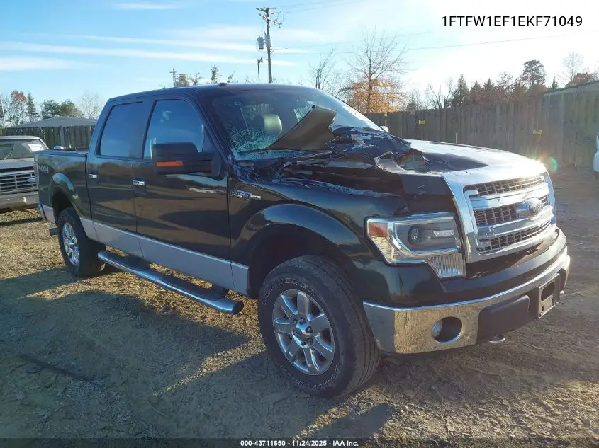 1FTFW1EF1EKF71049 2014 Ford F-150 Xlt