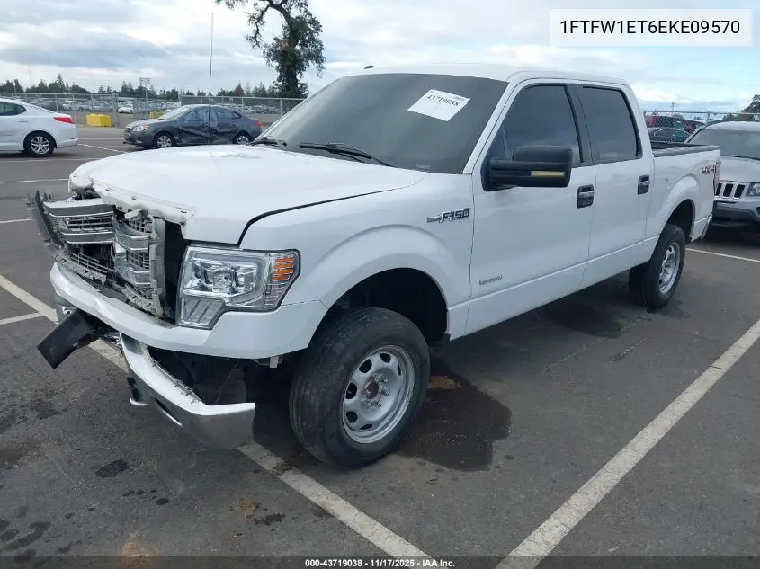 1FTFW1ET6EKE09570 2014 Ford F-150 Fx4/King Ranch/Lariat/Limited/Platinum/Xl/Xlt