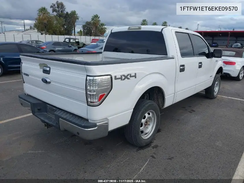1FTFW1ET6EKE09570 2014 Ford F-150 Fx4/King Ranch/Lariat/Limited/Platinum/Xl/Xlt