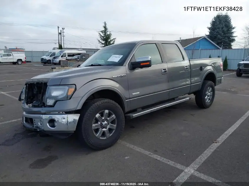 1FTFW1ET1EKF38428 2014 Ford F-150 Lariat