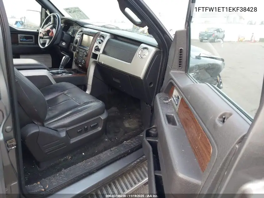 1FTFW1ET1EKF38428 2014 Ford F-150 Lariat